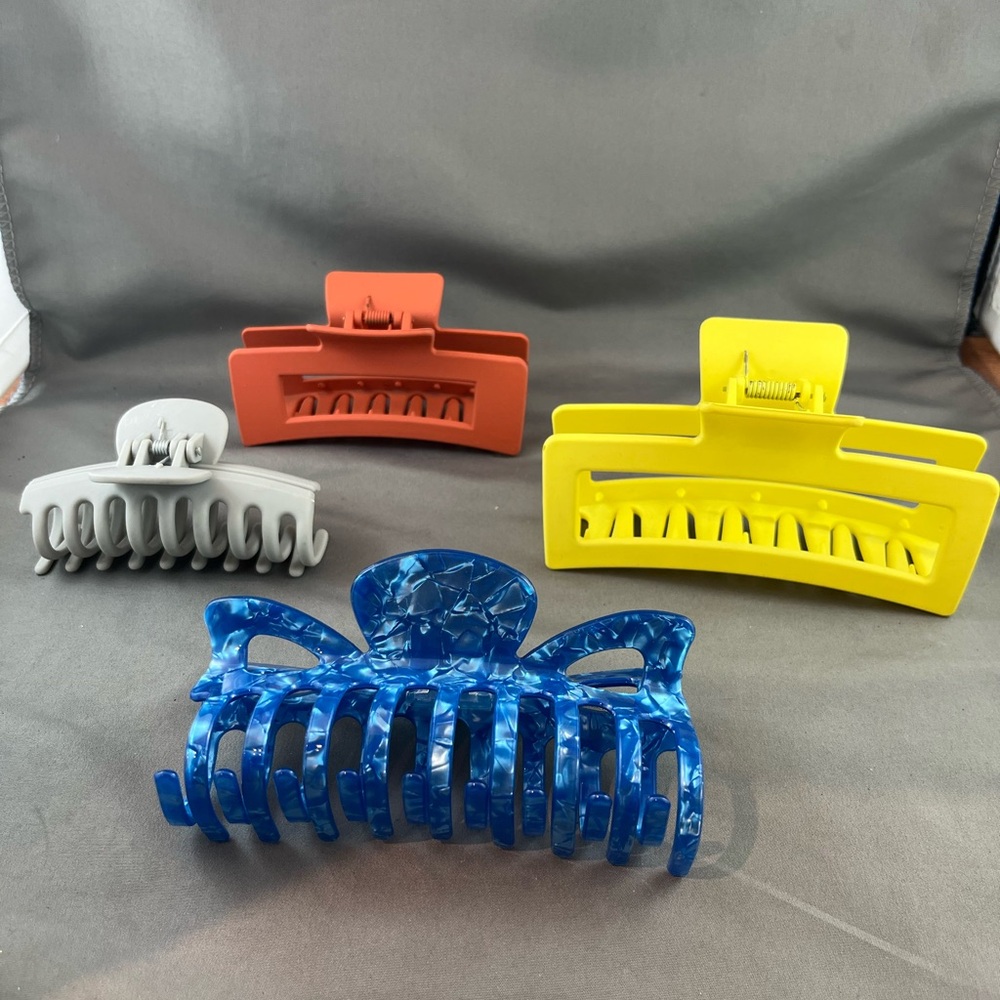 Colorful Hair Claw Clip Set